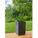 Pot Carré Haut Basalt'Up 29,5 Cm Décor Béton - 36 L – Image 2