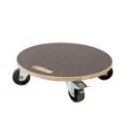 Support À Roulettes - "Flora Roll Strong" - 50 Cm - Bois Très Résistant - Nortene