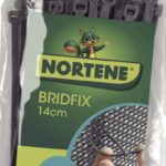 50 colliers de fixation gris 14 cm – attaches réglables pour jardin et supports