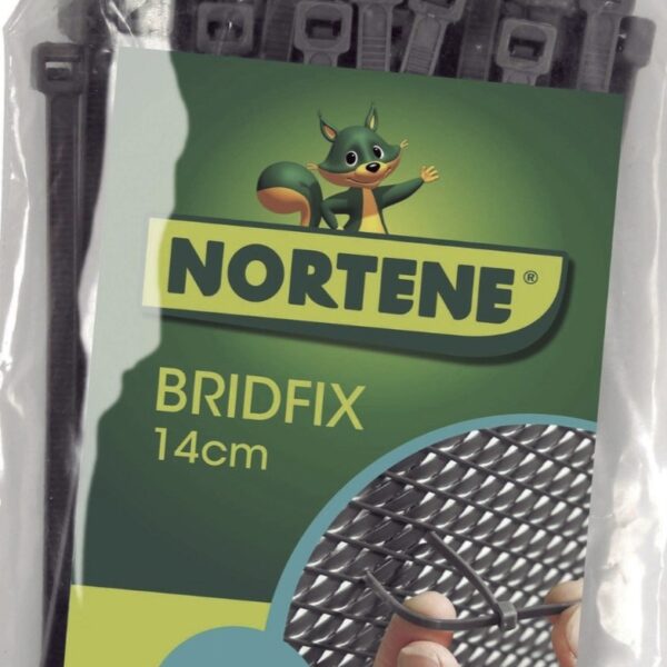 50 colliers de fixation gris 14 cm – attaches réglables pour jardin et supports