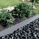 Bordure métallique plane à planter pour jardin en acier galvanisé