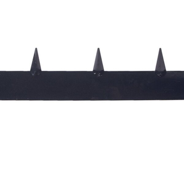 Bordure métallique plane à planter couleur anthracite pour jardin et aménagement extérieur