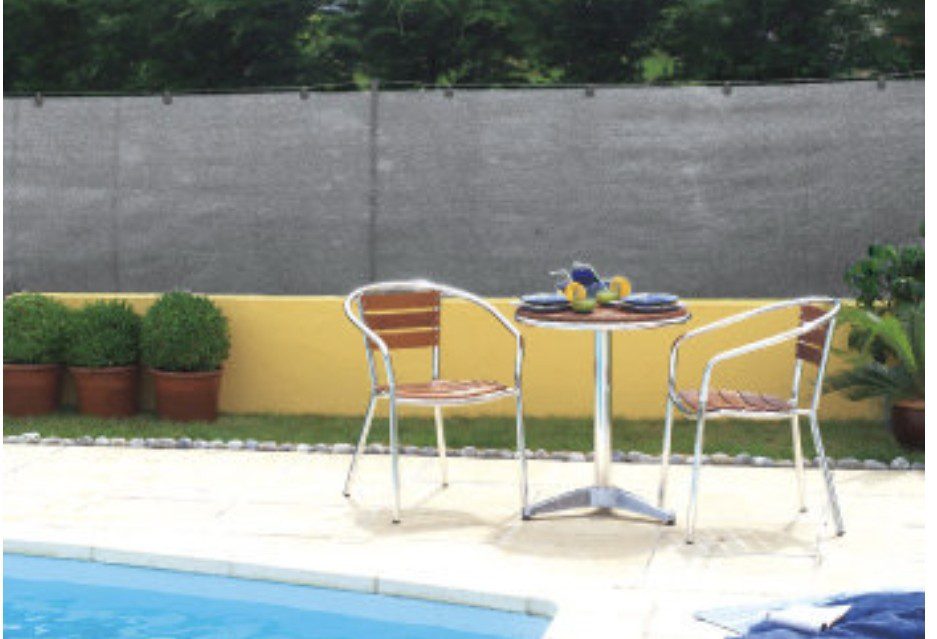 Brise‑vue tissé 170 g/m² avec œillets 1,5 x 5 m pour jardin Brise‑vue tissé 170 g/m² avec boutonnières 1,5 x 5 m pour intimité jardin