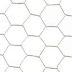 Grillage métallique galvanisé triple torsion 1,9 cm maille hexagonale pour jardin et enclos