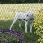 Grillage métallique galvanisé triple torsion mailles 2,5 cm pour jardin et enclos