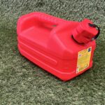 Jerrican en plastique rouge 5 L pour stockage de liquides