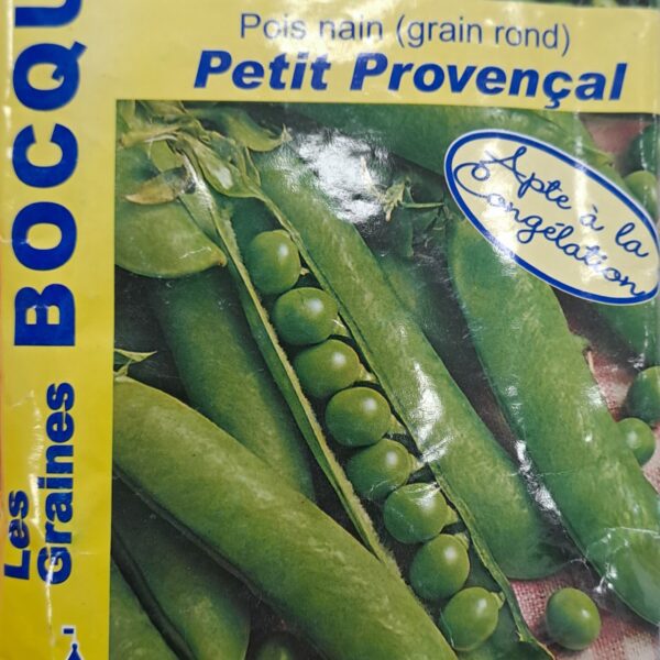 Pois nain Petit Provençal en gousses vertes, plante potagère