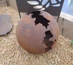 Sphère décorative diamètre 30 cm en matériau moderne