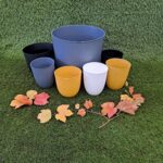 Cache-pot Iris pour plantes d’intérieur ou extérieur