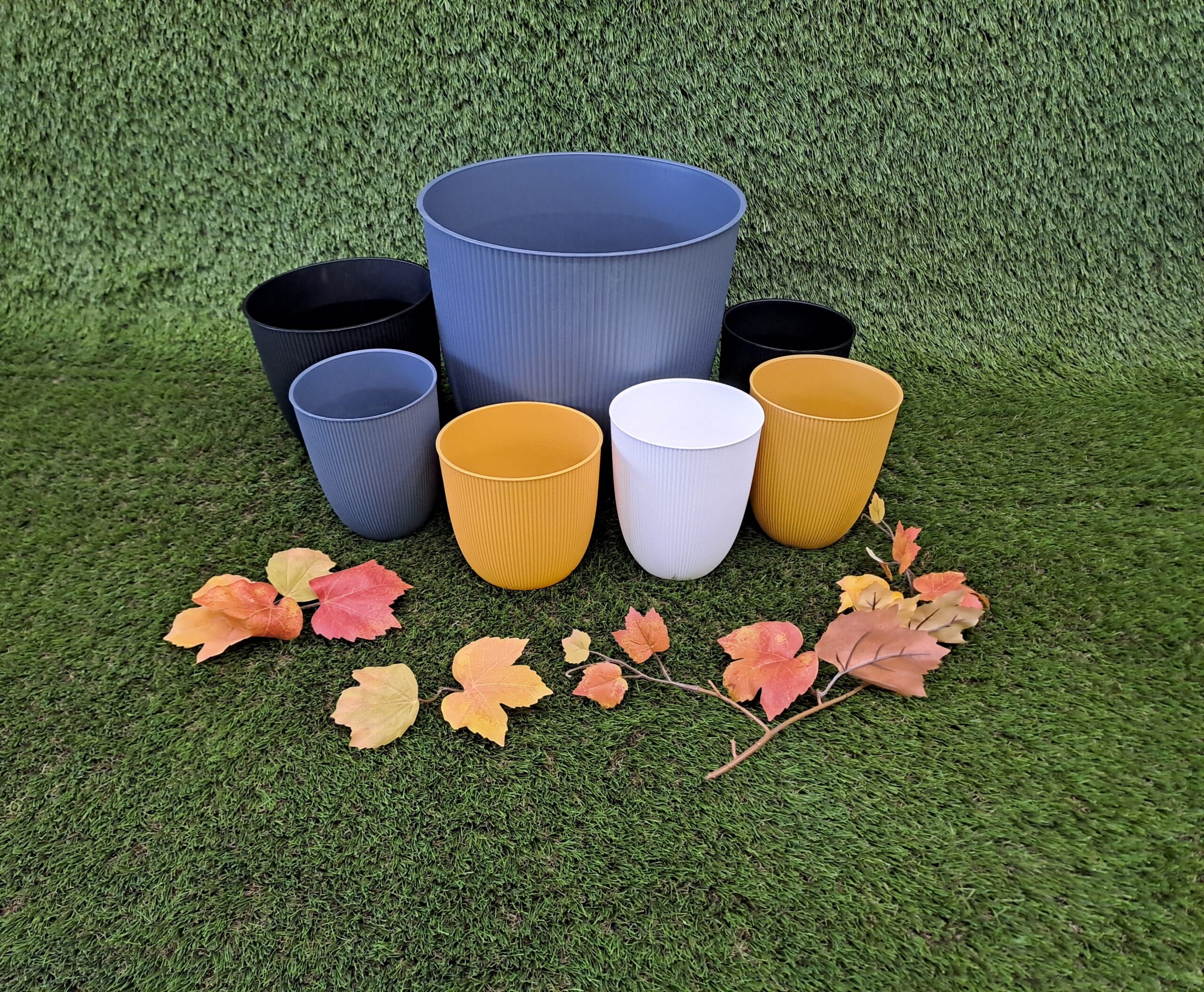 Cache-pot Iris décoratif Cache-pot Iris pour plantes d’intérieur ou extérieur