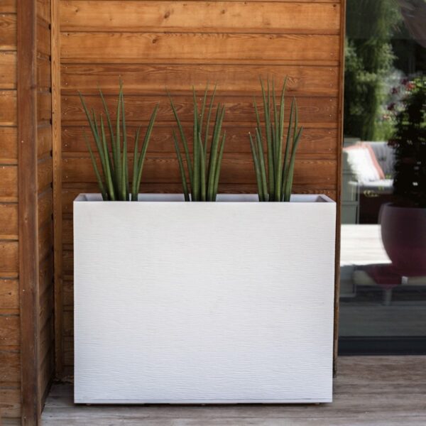 Loft XL Graphit blanc cérusé 63 L bac à plantes