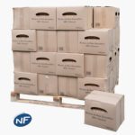 Bûches densifiées Le carton