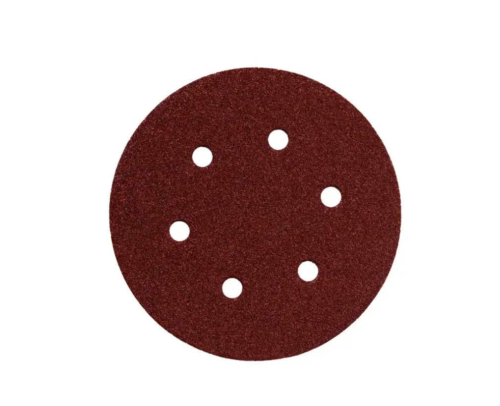 5 Disques Abrasifs P120 – Ponçage intermédiaire et préparation Lot de 5 disques abrasifs grain P120 pour ponceuse, adaptés aux travaux de ponçage intermédiaire et de préparation des surfaces.