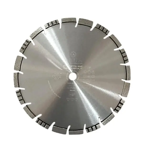 Disque diamant mixte Ultimat avec alésage 25,4 mm pour la découpe du béton, des enrobés et des matériaux de construction.