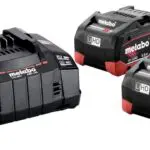 Kit batterie lithium 2 x 5,5 Ah avec accessoires pour équipement de jardin