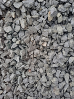Gravier gris bleuté 6-10 mm pour aménagement extérieur et décoration de jardin