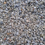 Gravier gris clair 6-10 mm pour aménagement paysager extérieur