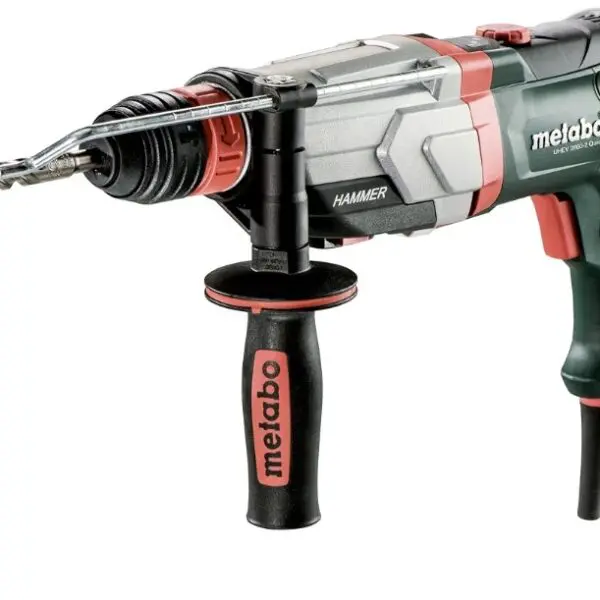 Marteau multifonction Metabo avec fonction perforateur et burineur pour travaux de bricolage et de rénovation