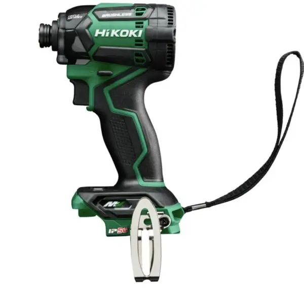 Visseuse à choc sans fil HiKOKI Brushless 18 V pour le vissage intensif des vis, tire-fonds et boulons.