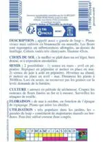 Sachet de graines de muflier demi-nain varié