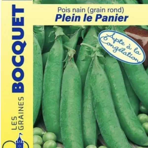 Sachet de graines de pois nain Plein le Panier