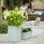 Pot Carré Haut Basalt'Up 29,5 Cm Décor Béton - 36 L – Image 5