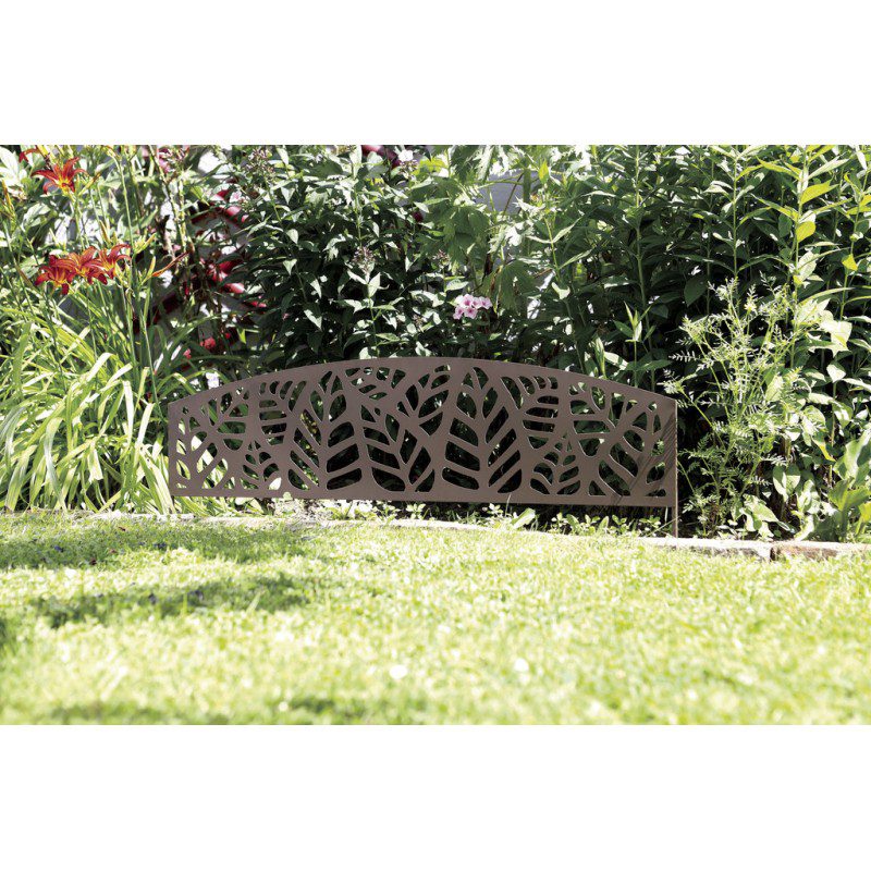bordure-decorative-athea-border-040-x-1-m-marron-nortene Bordure Décorative Athea Border 0,40 X 1 M Marron Nortene – Image 1