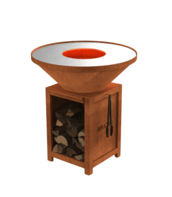 Brasero classique rond de 840 mm