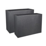 Jardinière Muret Loft L Volcania Décor Pierre - 46 L – Image 8