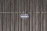 26 fixations transparentes pour canisses – attaches pour fixation occultation