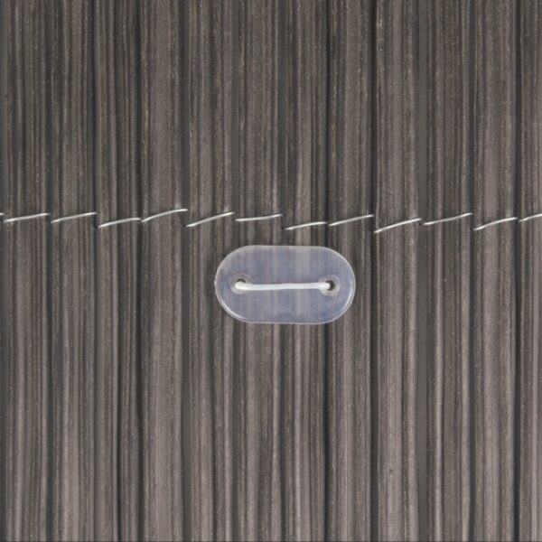 26 fixations transparentes pour canisses – attaches pour fixation occultation