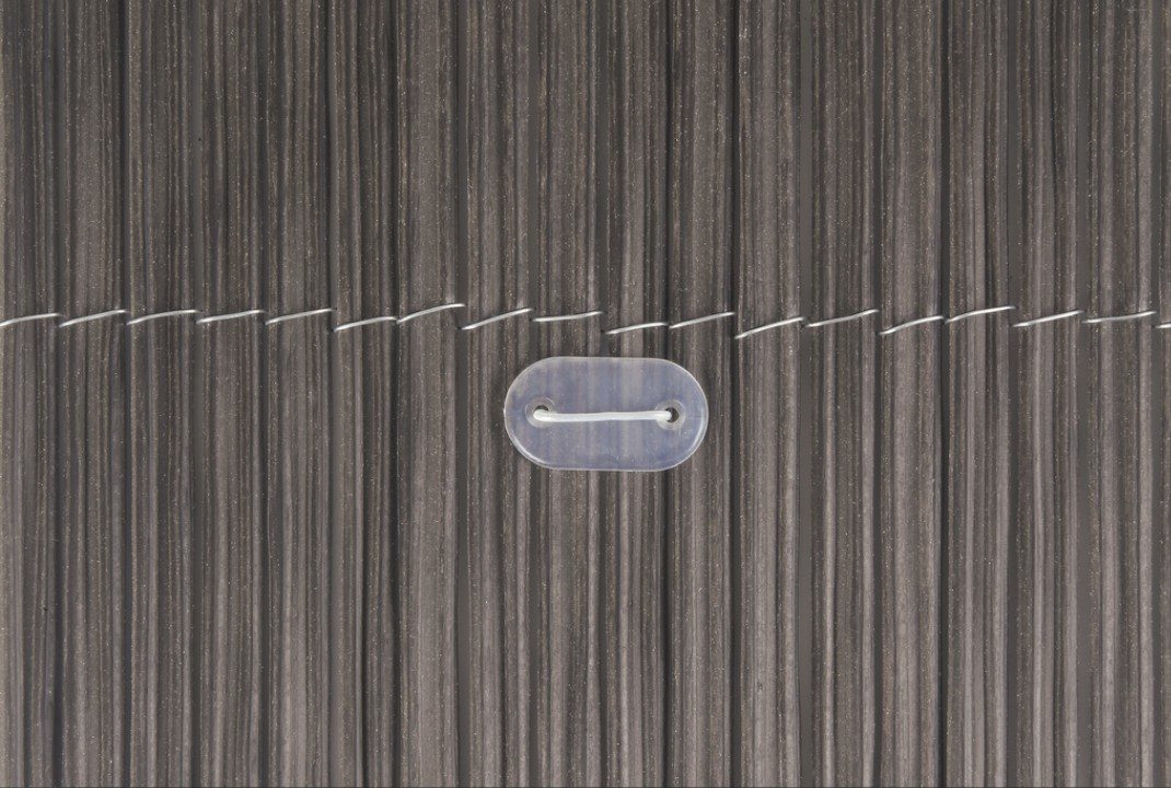 26 Fixations pour canisses transparentes – Attaches robustes 26 fixations transparentes pour canisses – attaches pour fixation occultation