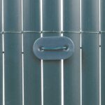 26 fixations pour canisses vertes – attaches de fixation pour occultation de jardin
