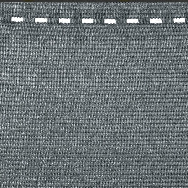 Brise‑vue tissé gris 170 g/m² avec boutonnières 1,5 x 5 m pour clôture et jardin