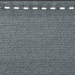 Brise‑vue tissé gris 170 g/m² avec boutonnières 1x5 m pour clôture et jardin.