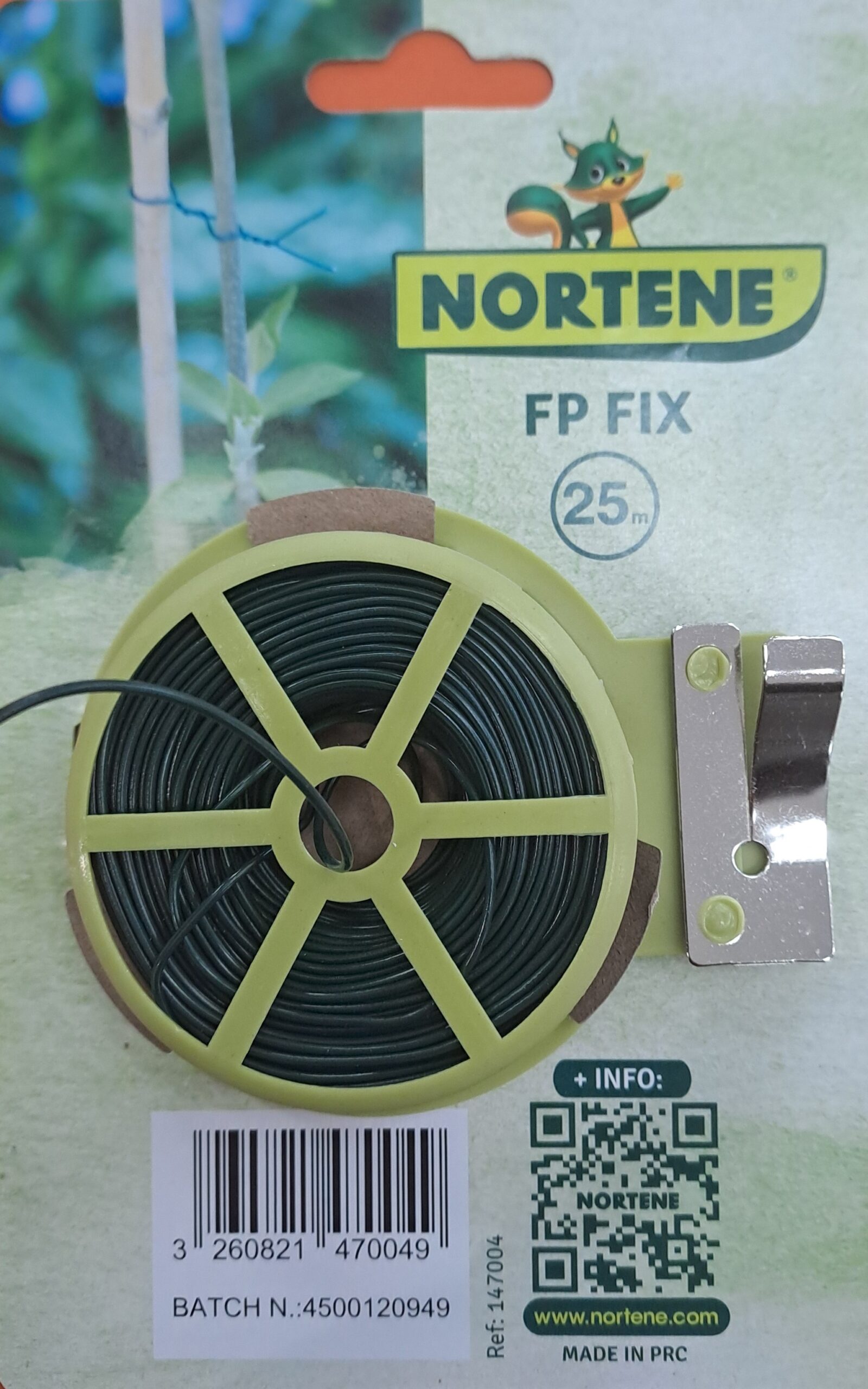 fil de fer plastifié vert 147004 Fil De Fer Plastifié Vert – Image 1
