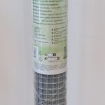 Rouleau de grillage métallique galvanisé à maille carrée 12,7 × 12,7 mm, fil acier 0,8 mm