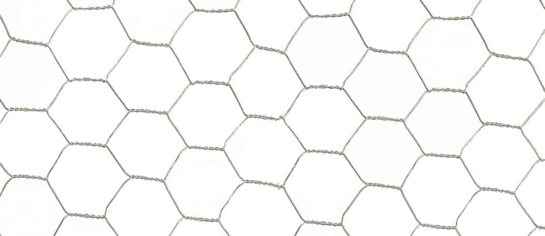 Grillage métal galva triple torsion 1,9 cm maille hexagonale Grillage métallique galvanisé triple torsion 1,9 cm maille hexagonale pour jardin et enclos