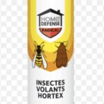 Insectes volants en plein vol — mouches, moustiques ou autres insectes aériens