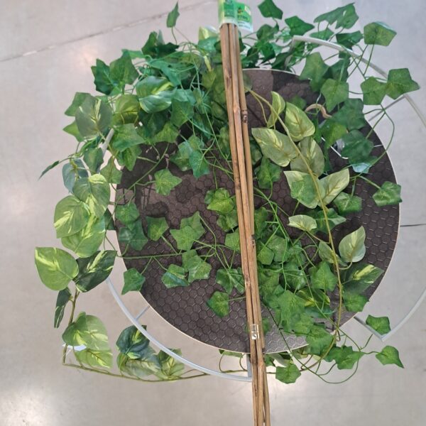 Lot de 6 tuteurs en bambou naturel pour soutenir plantes et tuteurage au jardin