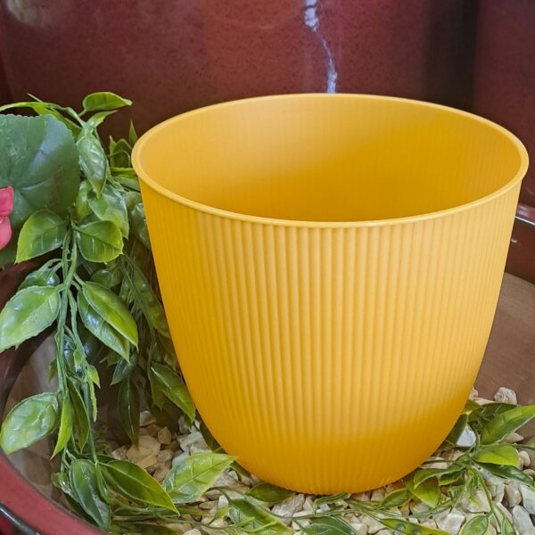Cache‑pot Iris curcuma 3,6 L pour plantes