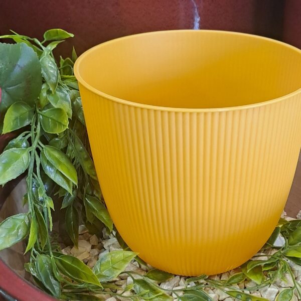Cache‑pot Iris curcuma 6,1 L pour plantes