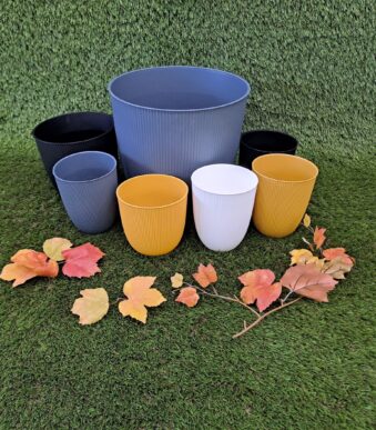 Cache-pot Iris pour plantes d’intérieur ou extérieur