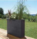 Bac Loft XL Graphit gris anthracite 63 L pour plantes