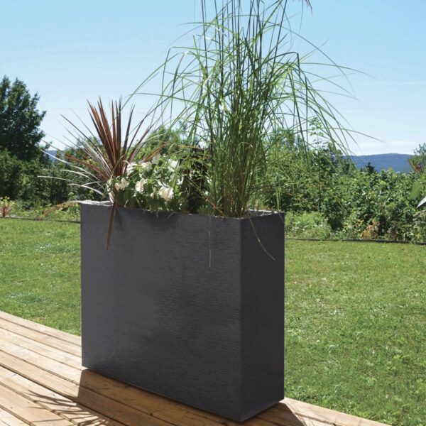 Bac Loft XL Graphit gris anthracite 63 L pour plantes