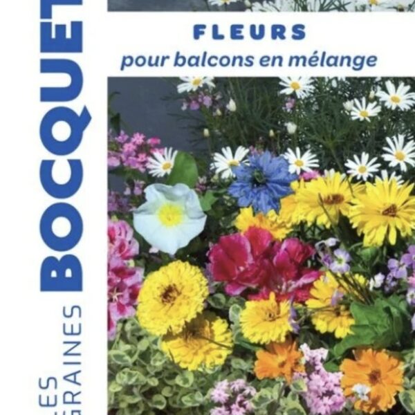 Mélange de fleurs pour balcons – graines pour jardinières et potées fleuries