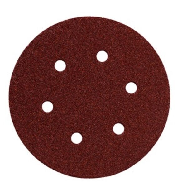 Lot de 5 disques abrasifs grain P240 pour ponceuse, spécialement conçus pour les travaux de finition et le ponçage de précision.