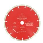 Disque diamant MBX10 pour la découpe du béton armé, de la pierre et des matériaux de construction, avec alésage 22,23 mm.