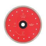 Disque diamant pour carrelage et grès cérame très dur avec alésage 22,23 mm, conçu pour une découpe précise et sans éclats.