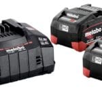 Kit batterie lithium 2 x 5,5 Ah avec accessoires pour équipement de jardin